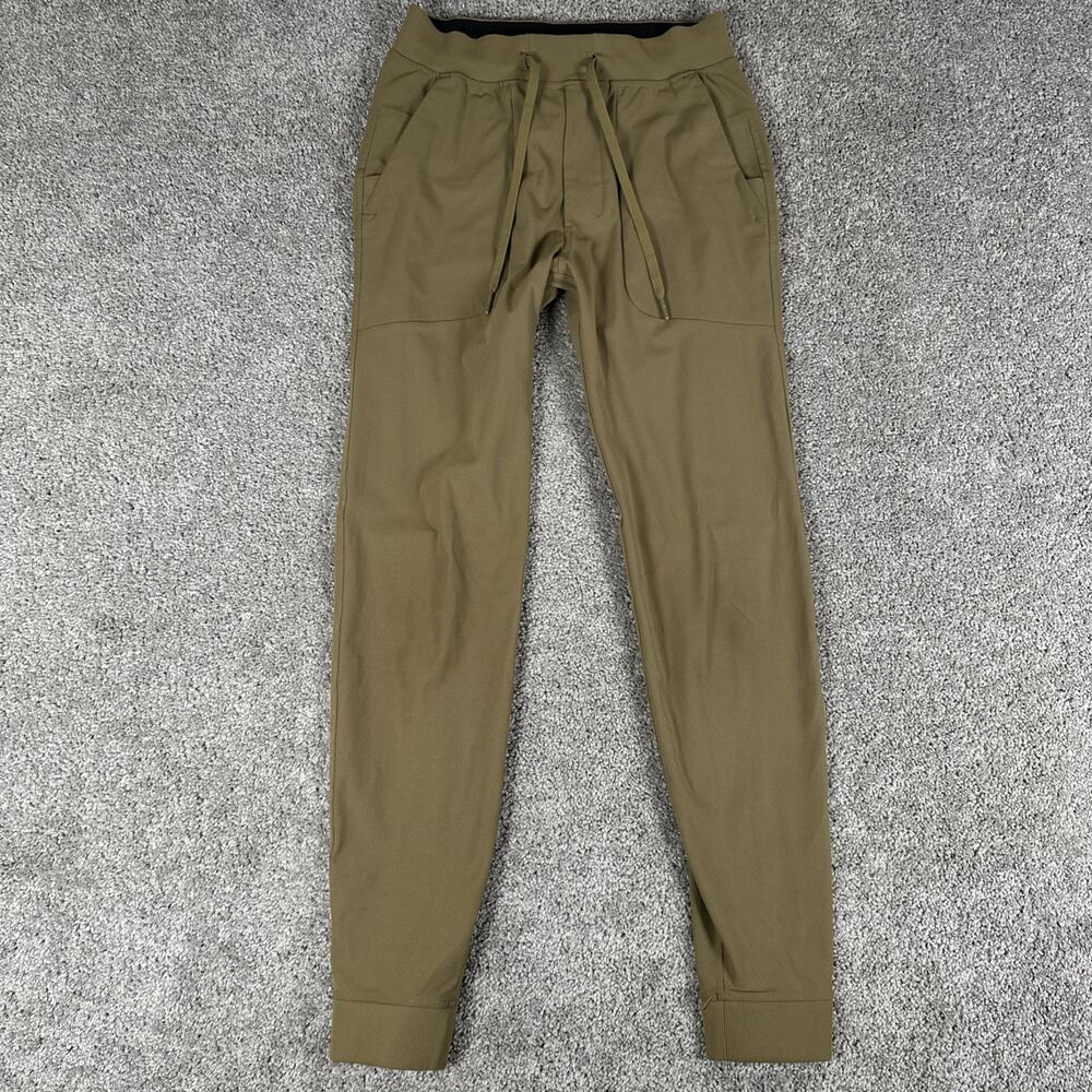 lululemon athletica skinny slim artifact color ABC warpstreme Joggers small